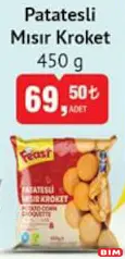FEAST PATATESLİ MISIR KROKET 450 G